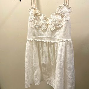 See By Chloe Cream Gauze Top - Absolutely Amazing Summer piece!!